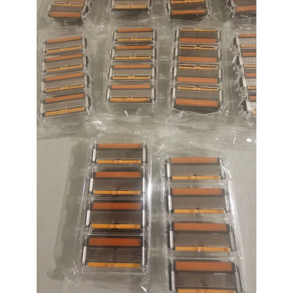 Unbranded Fusion 5 Razor Handle with 40 Replacement Blade Cartridges Bulk Set